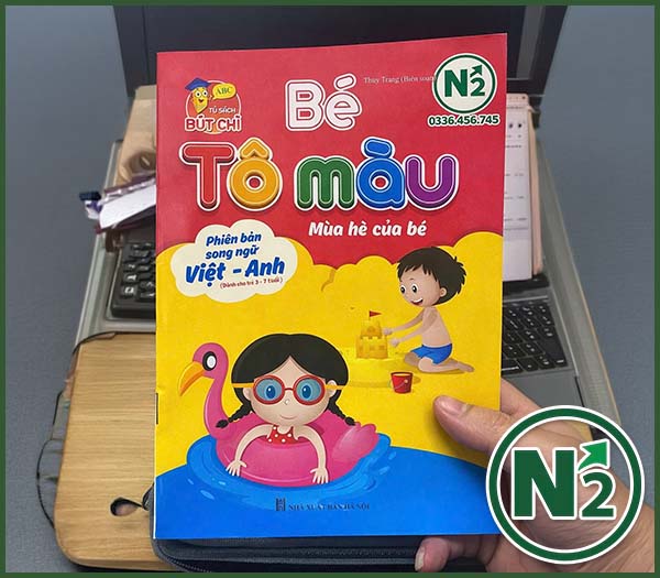 In vở tập tô màu